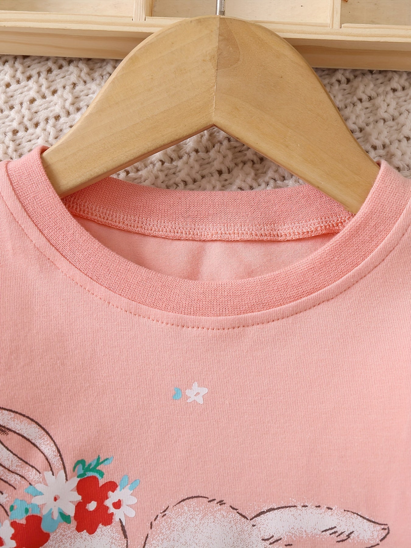 Toddler Girls Easter Rabbit Pajamas Set