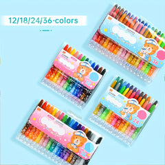 Mixed Crayon 12 18 24 36 Colors Teacher Classroom Teaching Supplies