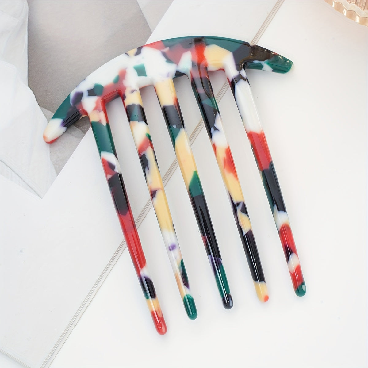 Vintage Style Hair Comb for Women - Acetate Material