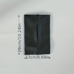 Car Napa Leather Tissue Bag