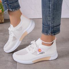 Women's Stylish Non Slip Running Shoes Lightweight Mesh Breathable Sneakers