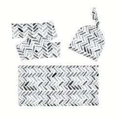 3pcs Newborn Photo Props Baby Sleeping Bag Hats Hairband Cotton Wrap Suit