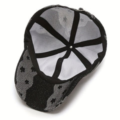 Lace Embroidery Baseball Cap Lightweight Block Dad Hats for Women