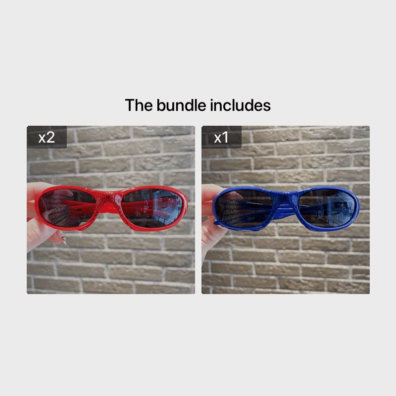 Y2K Spider Pattern Sunglasses for Kids