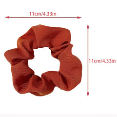 5pcs Scrunchies Rings Ponytail Hair For Girls Ties Ropes Bands Elastic Women