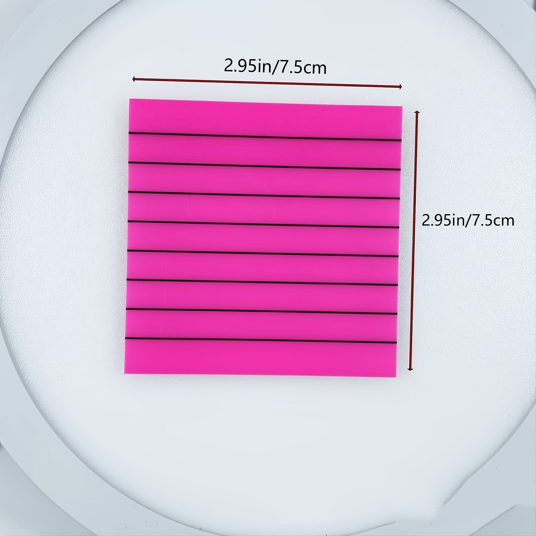 2pcs Assorted Varieties Lined PET Sticky Notes