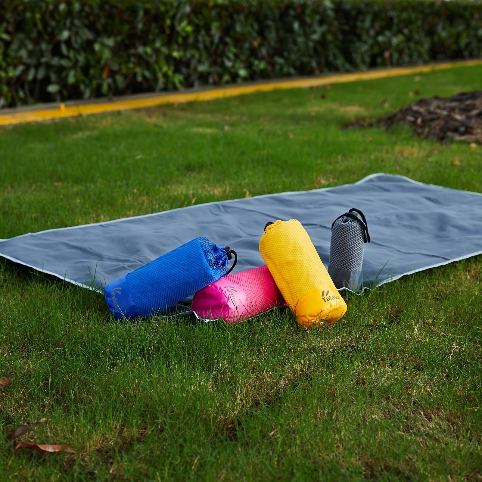 TATATOO Microfiber Sports Towel Soft Sweat Absorbing