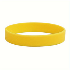 Silicone Rubber Wristband Cuff Bracelet Sports