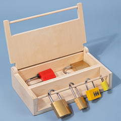 Kids' Educational Lock and Key Toy Set for Home School - Gift Idea