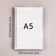 School Essential Sketchbook B5 Loose Leaf Paper A5 Spiral Notebook