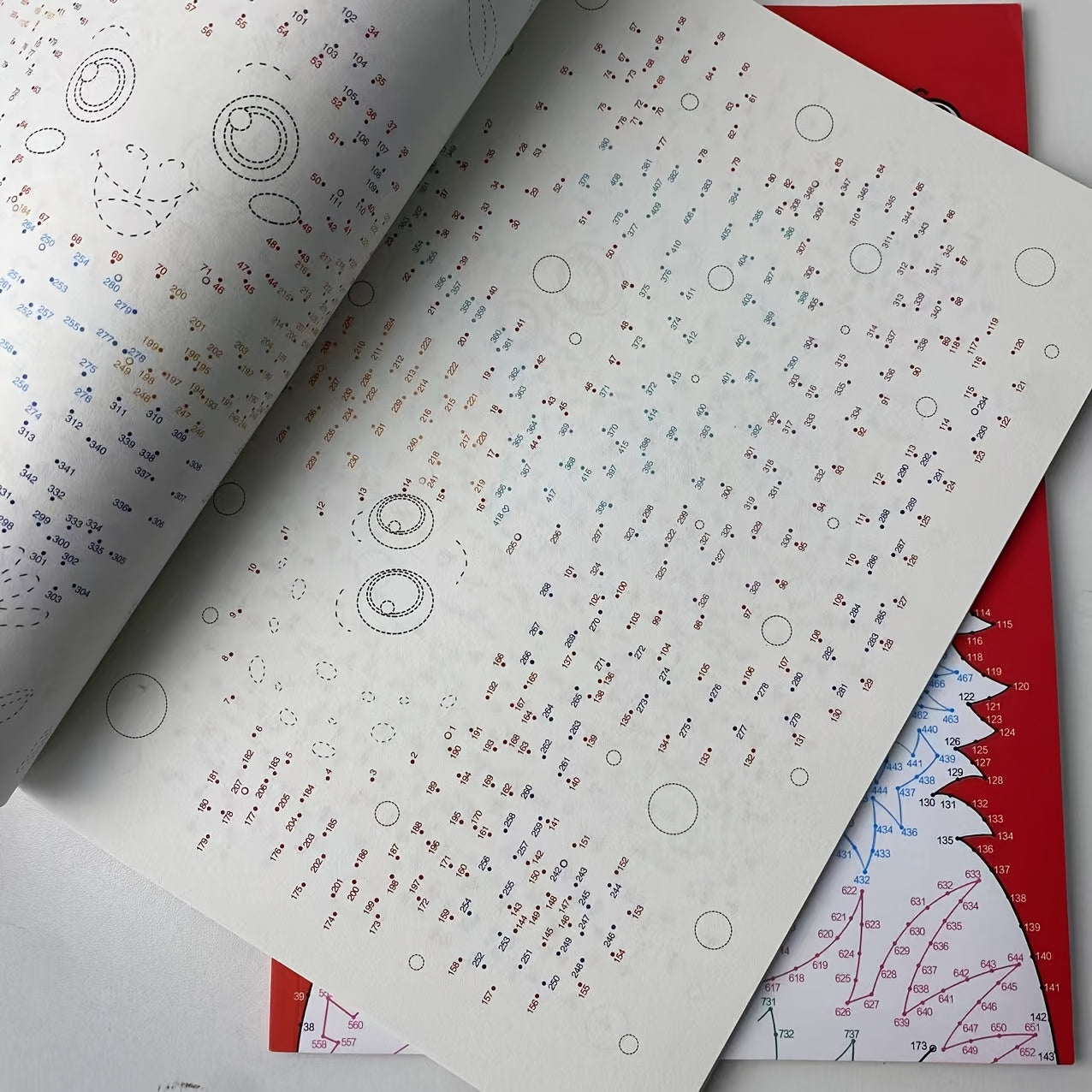 Intricate Designs Coloring Book with Number Connection Activity