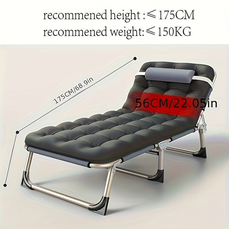 Portable Folding Recliner Chair for Outdoor Camping