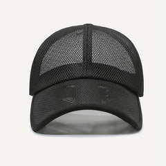 Mesh Trucker Hat Lightweight Golf Baseball Cap Quick Drying Sun Hats Unisex
