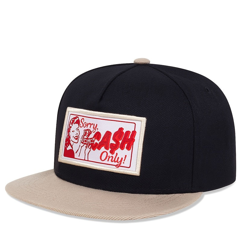 Men's CASH Pattern Hip Hop Hat