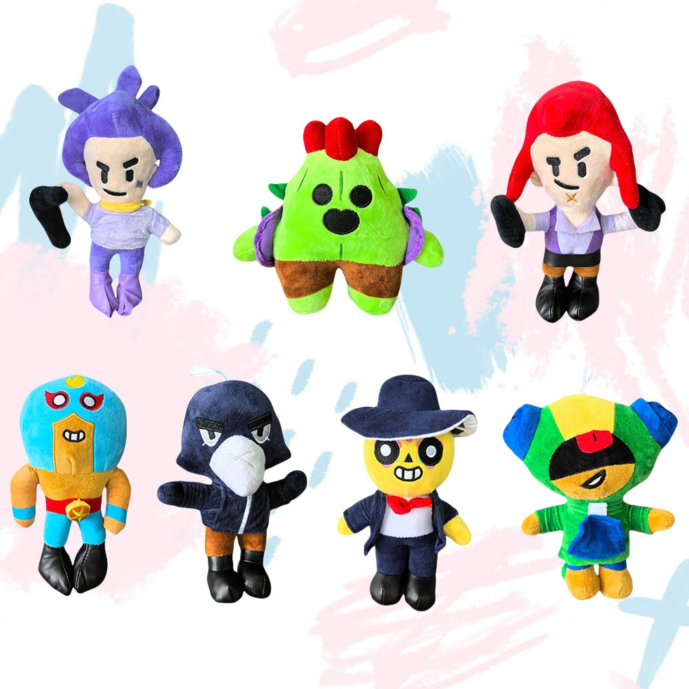 Plush Toy Doll Game Set Soft Plush Home Decor Unique Gift for Birthdays