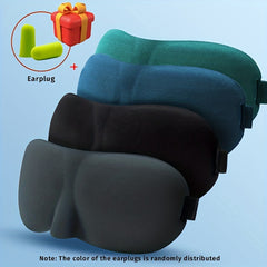 3D Eye Mask for Travel Comfortable Sleep Blackout Night Sleeping Eyeshade