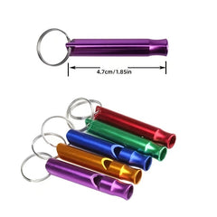 Outdoor Survival Whistle Aluminum Alloy Emergency Rescue