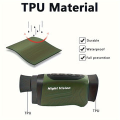Night Vision Device 2 5K 10X Optical 8X Zoom Digital Telescope