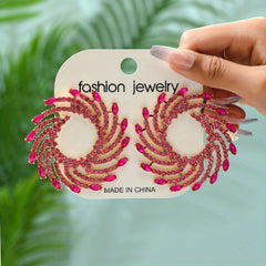Geometric Shape Personality Earrings Ladies Jewelry Catwalk Accessories
