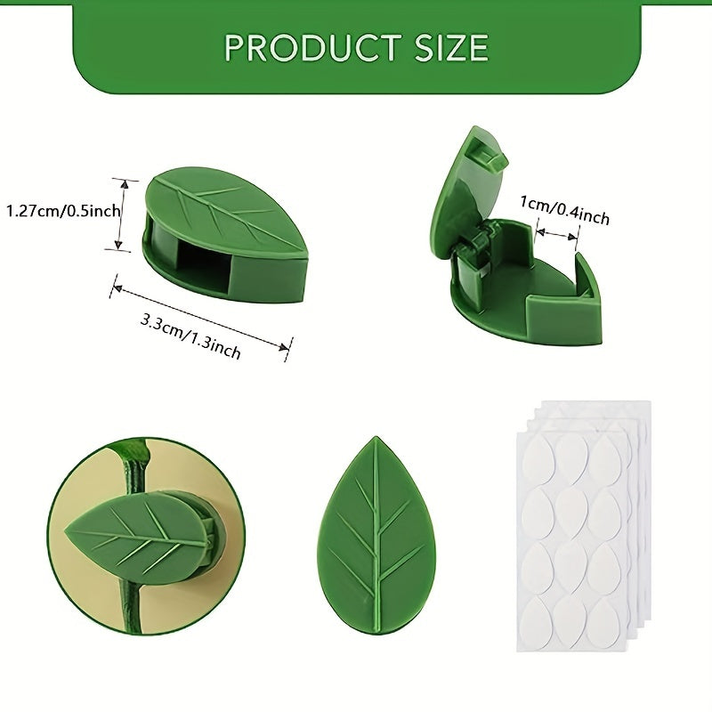 Invisible Plant Wall Climbing Fixer Rattan Vine Bracket Leaf Clips Holder