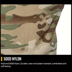 Outdoor Military Camo Molle Storage Bag with Accessories