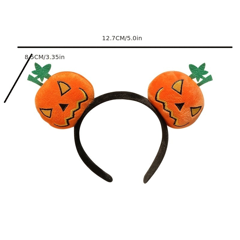 Pumpkin Lantern Funny Hair Hoops Cartoon Hair Accessories Headbands