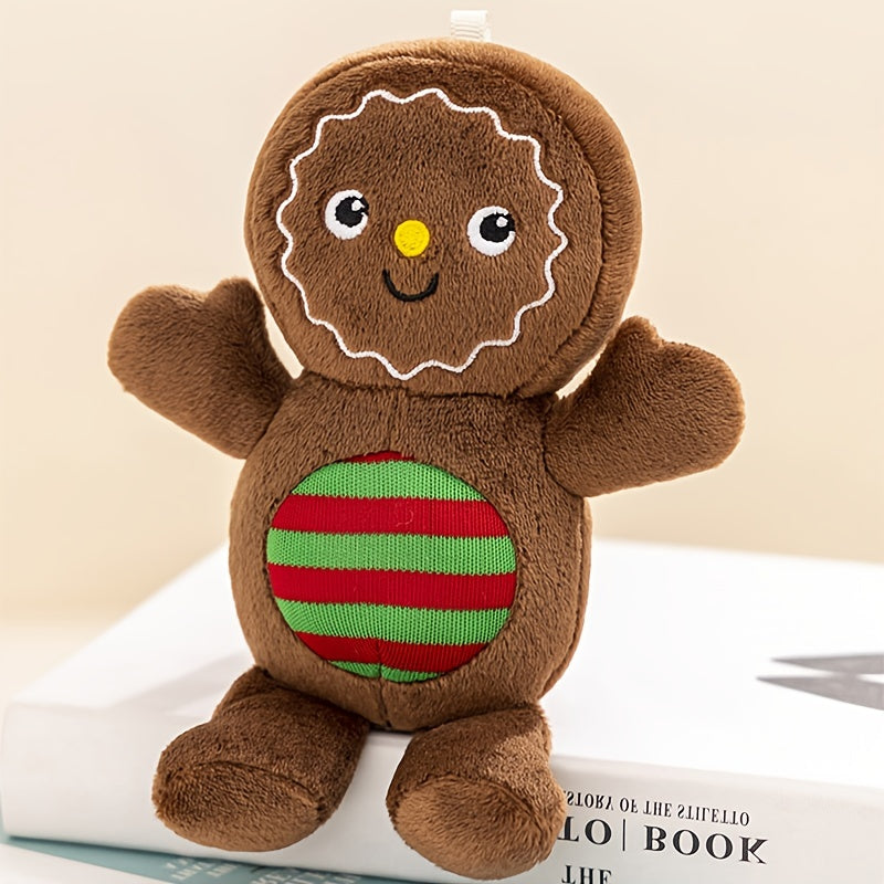 Christmas Gingerbread Man Plush Toy Doll