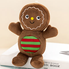 Christmas Gingerbread Man Plush Toy Doll
