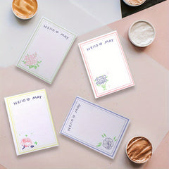 4PC Mini Sticky Note Office Paper Student Study Sticky Note Book