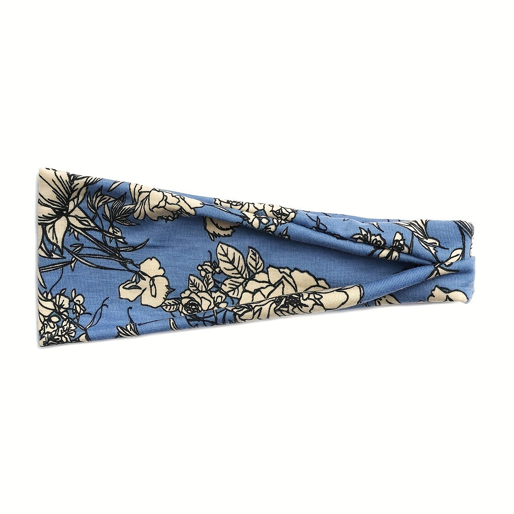 Boho Style Headband Elastic Bandana For Women