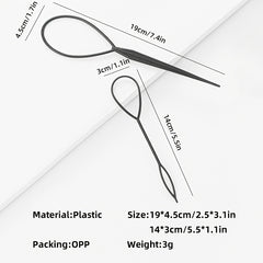 Hair Braiding Tool Hair Tie Accessories DIY Hair Kit Ponytail Maker