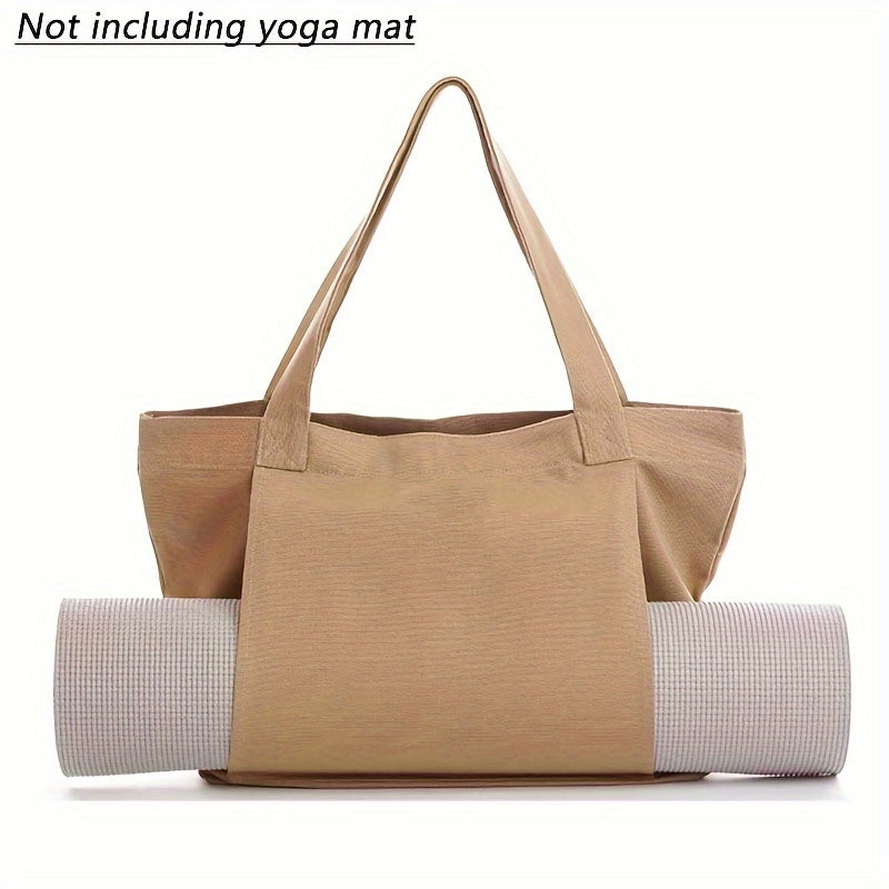 Large Yoga Mat Holder Bag With Shoulder Strap Lightweight And Durable
