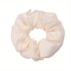 Large Scrunchie Fabric Headstring Vintage Hair Accessories