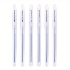 6pcs Pack 0.5mm Gel Pens - School & Office Supplies