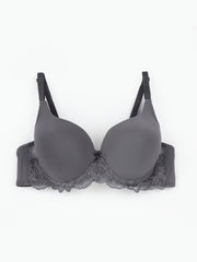  Lace Underwire Push Up Bra
