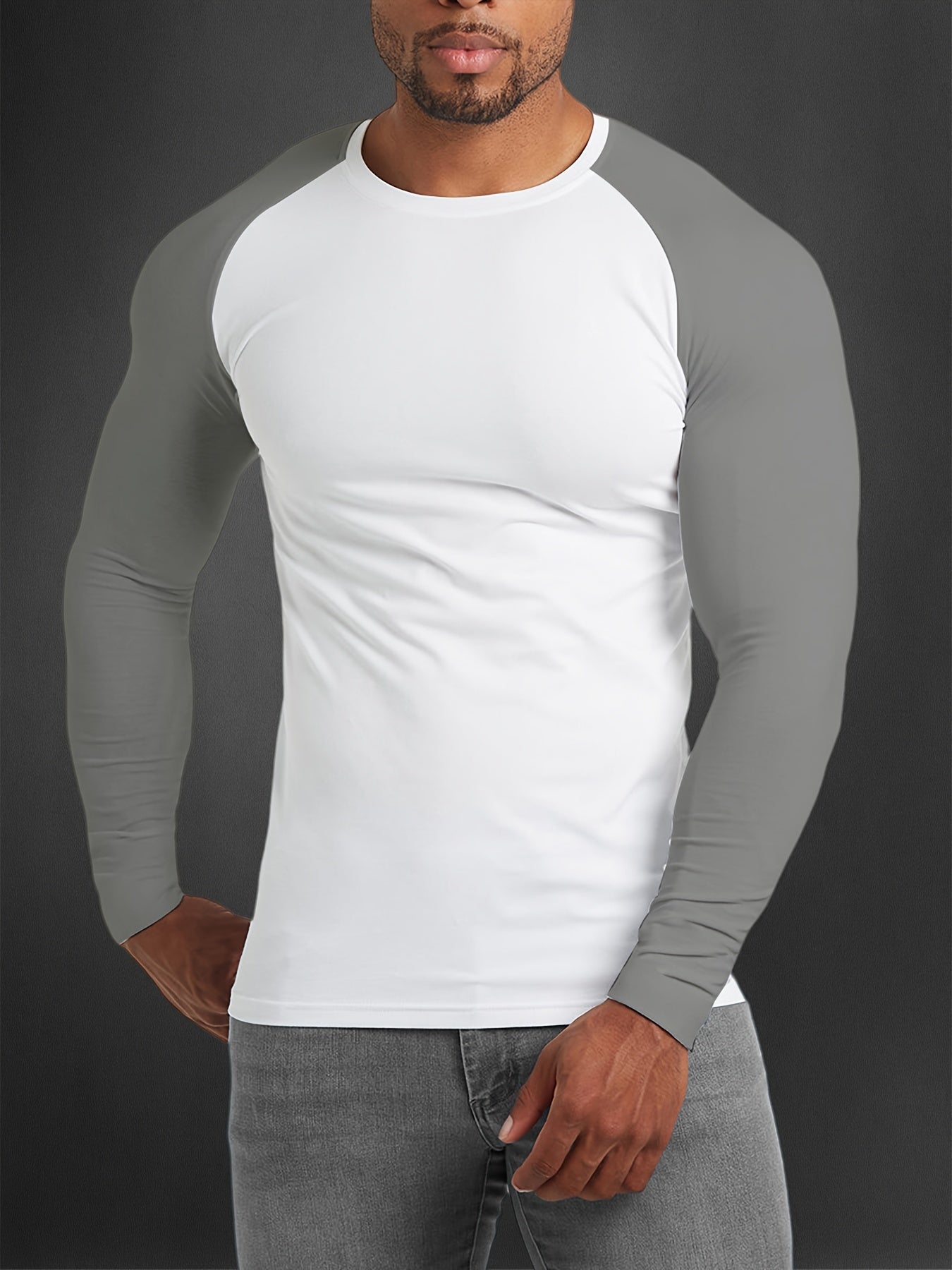 Men's Basketball Training Long Sleeve T-shirt Quick Drying Sports Top