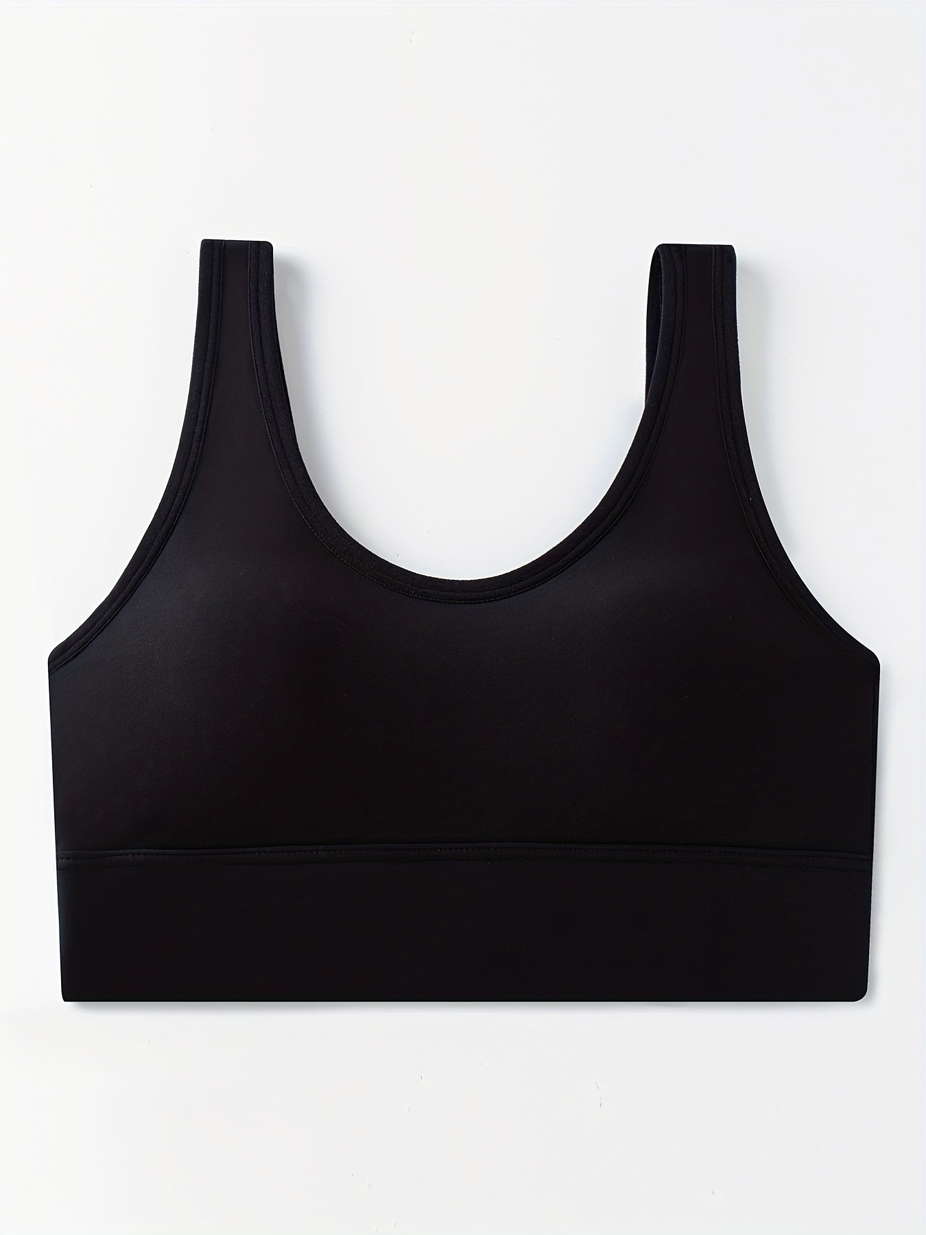 3pcs Seamless Wireless Sports Bra Comfy & Breathable Workout Tank Bra
