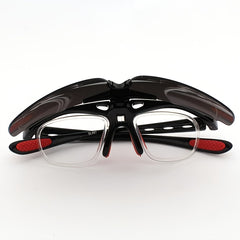 Men's Retro Cycling Glasses Outdoor Sports Flip Sunglasses