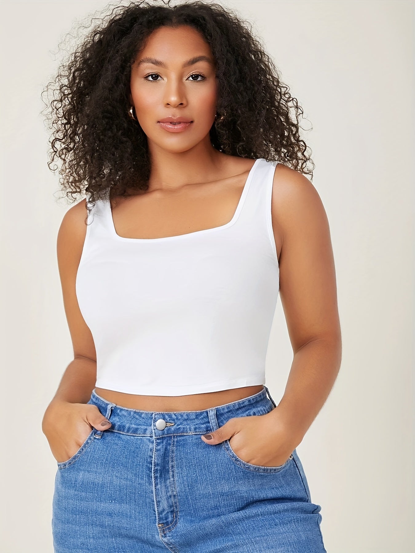  Square Neck Tank Top