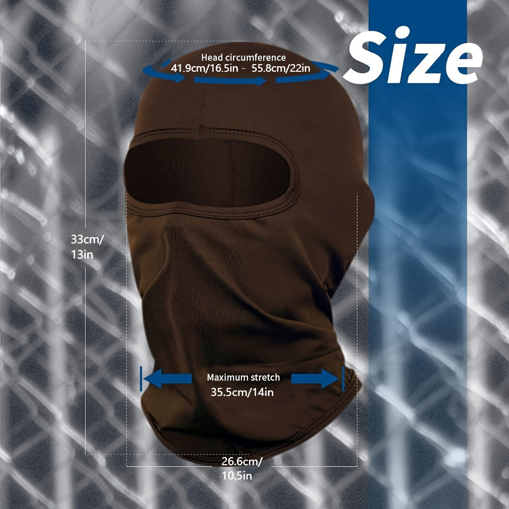 Ski Mask Balaclava Face Mask For Men And Women Motorcycle Helmet Liner