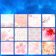 Double Sided Starry Square Origami Paper DIY Art Material