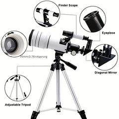 Portable HD Telescope 300mm Focal Length
