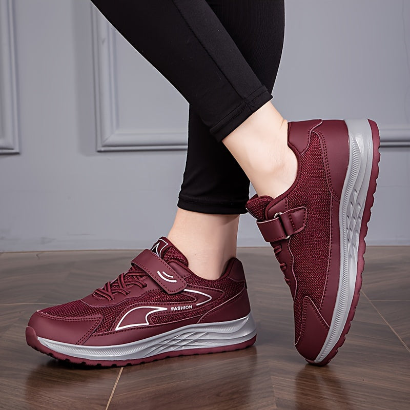 Women's Mesh Sports Shoes Breathable Low Top Running Sneakers