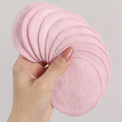 Cotton Makeup Remover Pads Unscented 20 Pack Washable Facial Cleansing Cloths