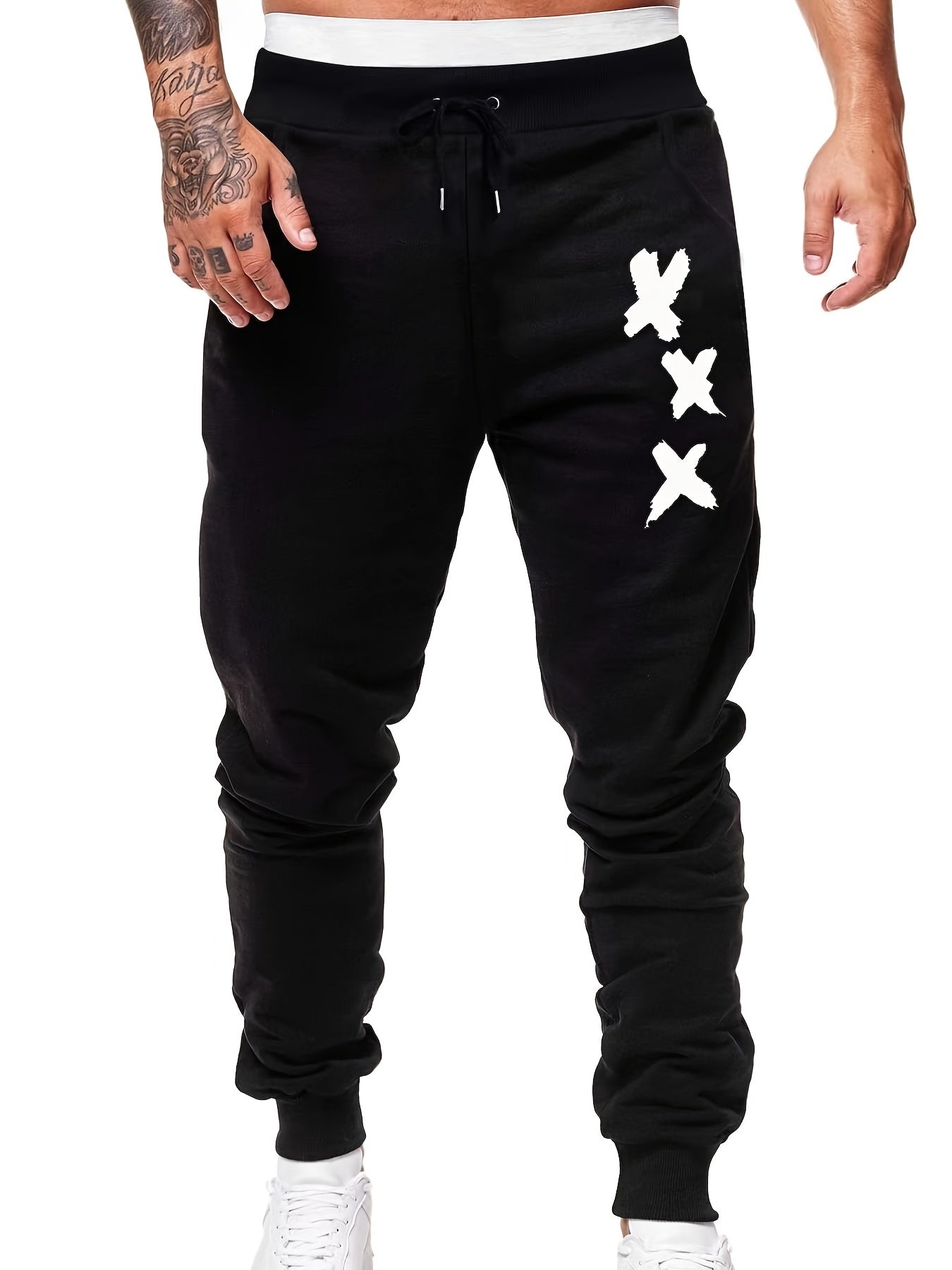 Men's Anime Forks Pants Casual Sweatpants
