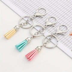 Metal Tassel Hanging Ear Pendant Bag Ornament for Men Women