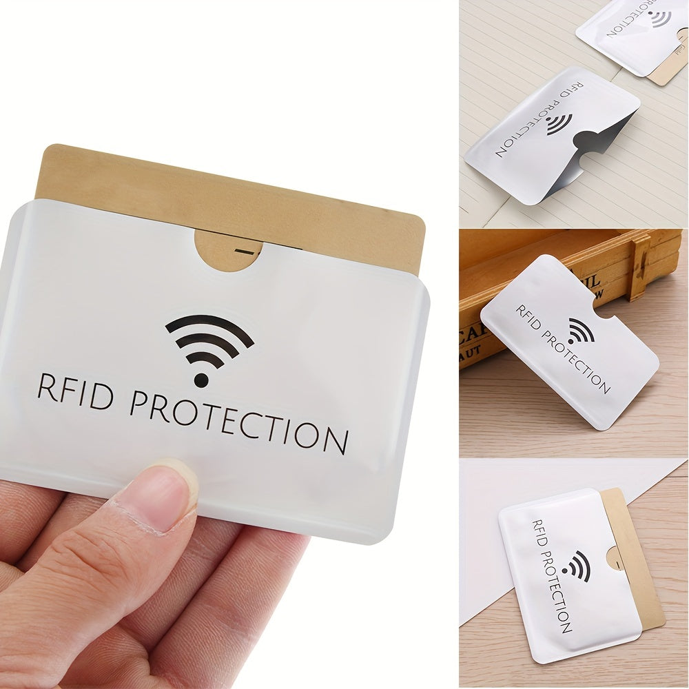 10pcs RFID Blocking Wallet Credit Card Case