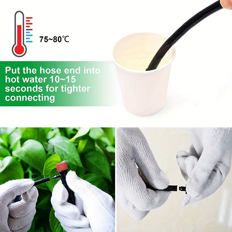 Adjustable Drip Irrigation Emitters 360 Degree for 2 54 10 Tube - 20pcs/50pcs