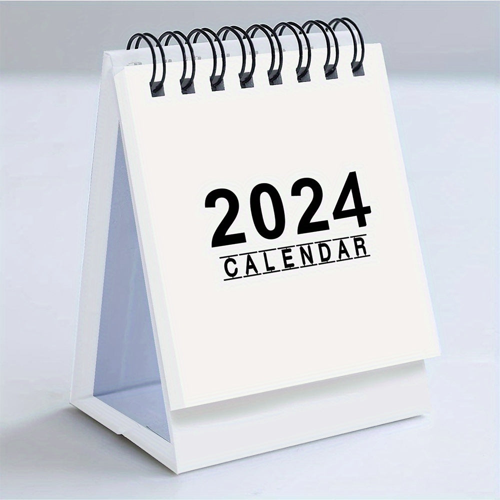 Minimalist Mini Desk Calendar Portable Notebook Calendar Desktop Decoration