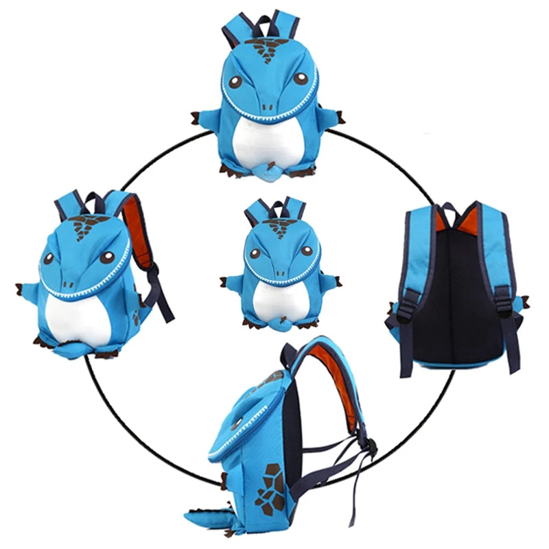 3D Dinosaur Backpack for Boys Children Bookpacks Kids